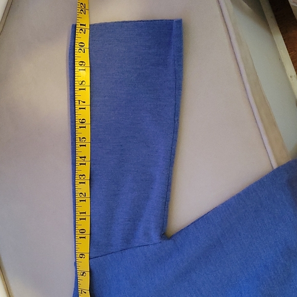 Base Milano blue wool dress - Picture 4 of 8